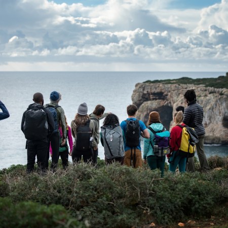 Photo of "The Climb" contestants in Mallorca