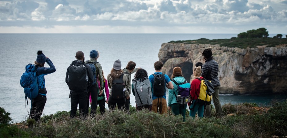 Photo of "The Climb" contestants in Mallorca